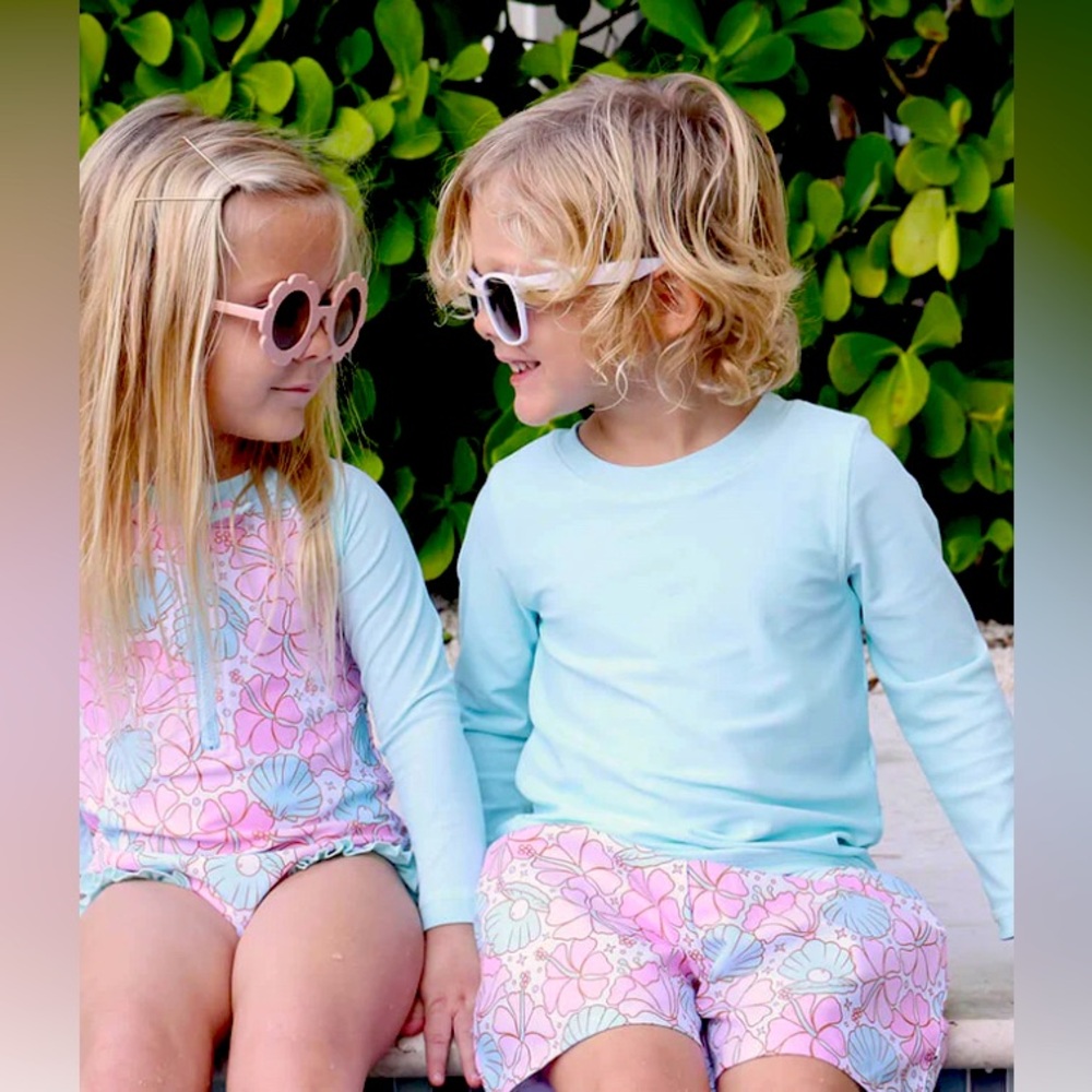 Caden Lane Matching Swim Beach Breeze